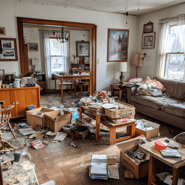 Rental property cleanout
